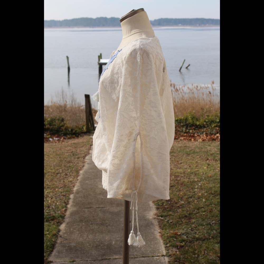 Sheer Boho Top - Picture 4 of 6